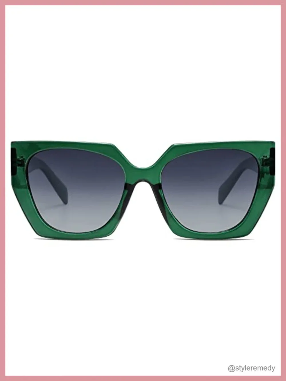 Oversized Square Polarized Sunglasses for Women